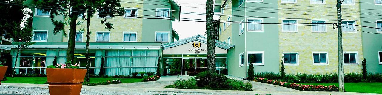 Sky Premium Hotel Gramado - Otima Localizacao ภายนอก รูปภาพ